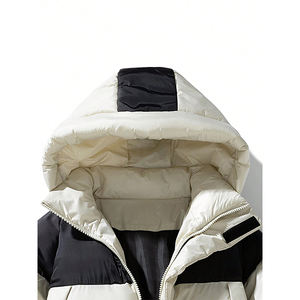 Veste en duvet de canard Hommes Mode Brillant Épais Chaud Hip Hop Manteaux En Plein Air Couple Mâle Puffer Vestes Streetwear - Product Image 4