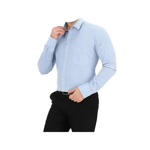 Chemises habillées pour hommes Style moderne 100% coton de qualité supérieure Slim Fit Chemise décontractée en coton à la mode pour le style de tous les jours - Product Image 5