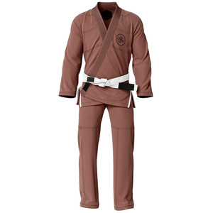 ชุดยิวยิตสูบราซิลแบบมืออาชีพ ผ้าคอตตอนเพิร์ลวีฟ 450gsm คิโมโน BJJ ทรงเข้ารูป ระบายอากาศได้ดี รับสกรีนโลโก้ ชุดสำหรับการฝึกซ้อมและการแข่งขัน - Product Image 2