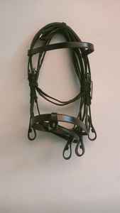 Best Selling Pure Leather Horse Bridle and <b>Halters</b> New English Style for Riding Top Hottest Product - Product Image 4