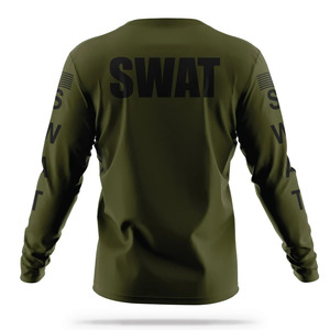 Cómodas, suaves, informales, SWAT, camisetas de rendimiento para hombre, elegantes, OEM/ODM, personalizadas, camiseta lavada con ácido de gran tamaño para hombre, serigrafía - Product Image 2