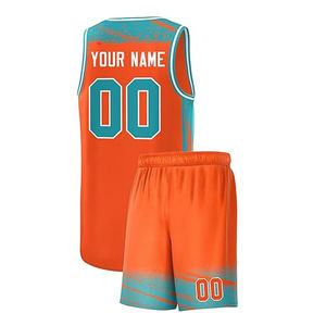 Vente en gros de nouveaux vêtements de sport personnalisent la conception et la sublimation de l'uniforme mieux faire votre propre costume d'équipe de maillot de basket-ball - Product Image 3