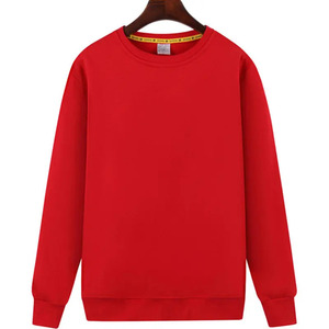 Fábrica al por mayor de alta calidad francés Terry cuello redondo sudadera hombres 100% algodón liso Rosa pulóver estilo polar 2023 versión - Product Image 6