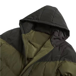 Blouson matelassé pour homme, couleur unie, décontracté, streetwear, nouvelle mode, coupe-vent, blouson matelassé pour homme 2026 - Product Image 5