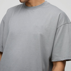 เสื้อยืดบ็อกซี่ฟิตสำหรับผู้ชายเสื้อยืดพิมพ์ลายดีทีจีเสื้อยืดธรรมดาขนาดใหญ่กว่าปกติสำหรับผู้ชายเสื้อยืดสำหรับผู้ชาย - Product Image 3