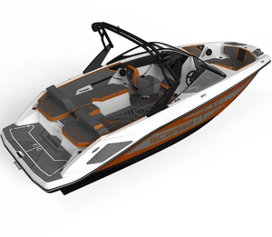 Bateau de travail en fibre de verre Scarabs 215 LX 6m Inboards 149,99 ch TWINN Rotax 230 ECT NON IDF 2025 + remorque - Product Image 5