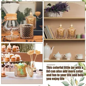 Chất lượng tốt nhất lọ thủy tinh thực phẩm container đóng hộp 12oz thủy tinh <span class=keywords><strong>Mason</strong></span> Jar với nắp handmade Top Sản phẩm bán chạy - Product Image 4