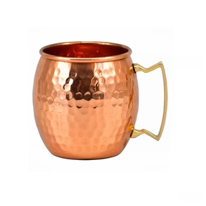 New arrive custom logo mini mule <b>copper</b> mugs for drinking shot in party wedding bar mule <b>copper</b> mugs handmade polish finish - Product Image 3
