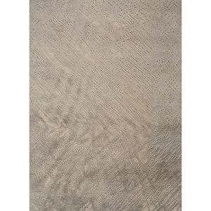 Alfombra de Lana y Seda Anudada a Mano Kavi Ivory, Colección Free Verse-Skrt-907(Fr), Alfombra Clásica Rectangular Grande Abstracta para el Hogar, Pasillo, PVC - Product Image 3