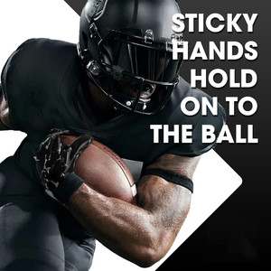 Gants de receveur de football américain à bon prix, populaires pour adultes, jeunes et enfants, avec logo personnalisé - Product Image 3