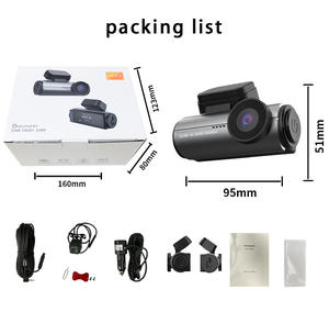 Camera hành trình ô tô hai ống kính, ghi hình 4K phía trước và 1080p phía sau, tích hợp Wifi hoặc GPS, hỗ trợ tầm nhìn ban đêm - Product Image 5