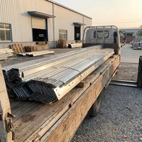 Perfil de Acero Galvanizado en Caliente en Forma de Z para Soporte de Techos y Paredes, Fácil Instalación, Estructura de Acero para Construcción