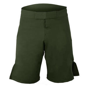 Short de yoga pour homme taille haute à séchage rapide avec fermeture éclair et poche pour les mains Short de yoga écologique décontracté à motif solide avec logo personnalisé - Product Image 2
