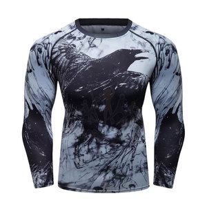 Protector de compresión de diseño Oem, ropa deportiva de diseño personalizado, antisarpullido, Bjj - Product Image 1