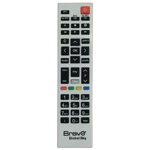 Décodeur intelligent pour maison connectée GLOBAL SKY Silver 90100910 Bravo avec télécommande - Product Image 1