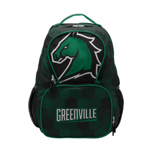 Middle Yellow OEM factory customized <b>lightweight</b> polyester folding <b>backpack</b> logo printed casual sport <b>backpacks</b> - Product Image 3