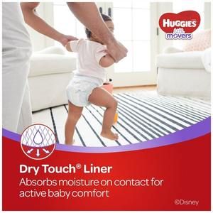 ผ้าอ้อมเด็ก Huggies Little Movers ขนาด 3 14 กะรัต แพ็คสะดวกสบาย - Product Image 2