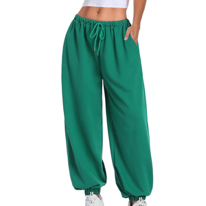 Streetwear Apparel Wholesale Sweatpants For <b>Women's</b> Premium Soft Touch <b>Trousers</b> Mid Waist Casual <b>Women's</b> Sweatpants For Sale - Product Image 4