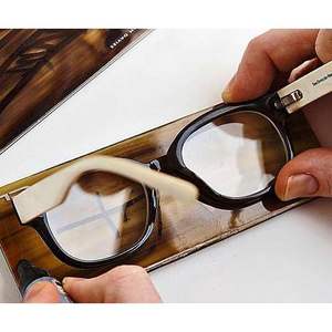 Poignées de lunettes de soleil en corne de buffle de qualité supérieure, plaques inspirées des animaux fabriquées à la main, prix d'usine en Inde - Product Image 5