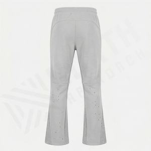 Pantalones de Hombre al por Mayor, Ropa Urbana, Estilo Vintage, Desgastados, de Lona Gruesa, con Cordones, Lavado Ácido, Pierna Ancha - Product Image 2