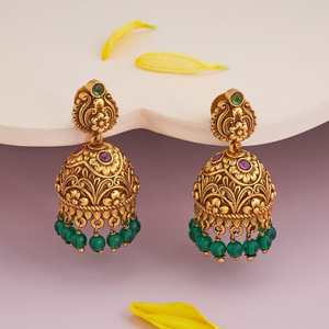 Boucles d'oreilles pendantes de style victorien - 185668 - Product Image 2