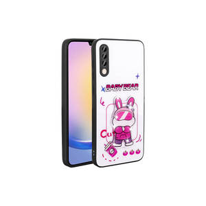 Funda de silicona aislante de color morado brillante para Samsung Galaxy A50-SNEL Amas Iconic Figure, funda protectora - Product Image 2