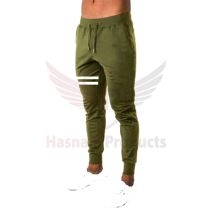 Mens Custom <b>Joggers</b> <b>Slim</b> Fit Sweatpants Cotton Track Pants Double Stripe Gym Fitness Trousers Custom Wholesale Sports Pants - Product Image 2