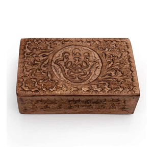 Best Handcrafted Painted <b>Wooden</b> Floral Box for Customized Jewelry <b>Storage</b> & Gift Sake <b>Boxes</b> Decoration - Product Image 2