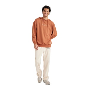 Sudaderas con Capucha de Algodón 100% Tejido, Ecológicas, para Hombre, con Logotipo Personalizado, Tallas Grandes, de Alta Calidad, para Invierno - Product Image 2