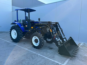 Tracteur Lovol TD1004 NEUF/OCCASION avec système de dégagement rapide, godet 4-en-1, fixation Euro pratique, moteur, pompe et boîte de vitesses inclus. - Product Image 2