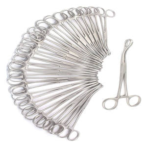 German Forester <b>Sponge</b> Holding Forceps Slotted Body Piercing Tools Piercing Forceps High Quality - Product Image 2
