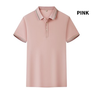 Polo de piqué de algodón de alta calidad para hombres creado para vestimenta informal de negocios identidad del personal corporativo y bordado de logotipo Premium - Product Image 1