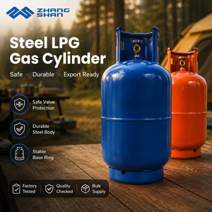 <span class=keywords><strong>Bouteille</strong></span> de gaz GPL <span class=keywords><strong>vide</strong></span> en acier, personnalisée, anti-rouille, 14 kg, rechargeable au <span class=keywords><strong>butane</strong></span>, recyclable, basse pression - Product Image 2