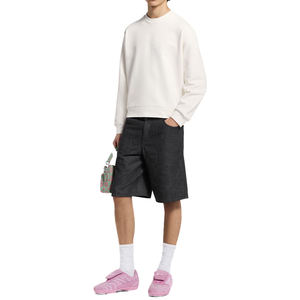 Hot <b>Sale</b> Luxury Heavyweight Crewneck Sweatshirt High-Density Embroidery Custom Colors Cotton for Men Customizable Sizes <b>Spring</b> - Product Image 5