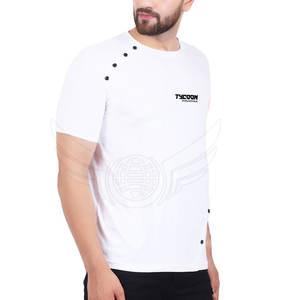 Venta de Fábrica, Camisetas de Alta Calidad OEM, Camisetas de Moda de Algodón y Poliéster, Camisetas Lisas de Color, Camisetas con Logotipo Impreso, Camisetas PC - Product Image 3
