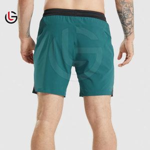 Los mejores pantalones cortos personalizados con logotipo para hombre Fitness Running Short Transpirable Premium Gym Fitness Shorts - Product Image 2
