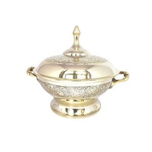 Exclusive Design <b>Food</b> Server Chafing Dish With Burner Stand Handmade Design <b>Food</b> <b>Warmer</b> <b>Buffet</b> Chafing Dish - Product Image 6