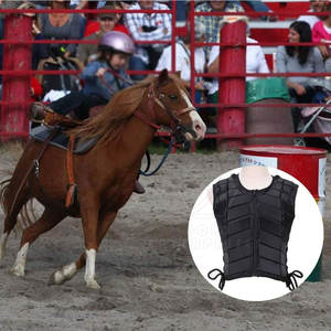 Chaleco de equitación unisex con comodidad acolchada, chaleco de equitación ligero para montar a caballo con movimiento flexible - Product Image 3