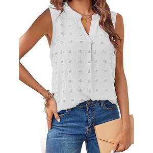 Blusas Holgadas Casuales Sólidas para Mujer, Moda 2024, Blusas y Camisas Extra Grandes Vintage de Verano para Mujer, Tops Elegantes para Mujer Joven - Product Image 2