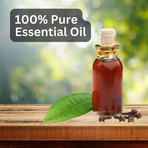 Huile essentielle de feuille de girofle distillée à la vapeur, pure et naturelle pour l'aromathérapie, le massage et les soins personnels | Approvisionnement en gros en vrac - Product Image 2