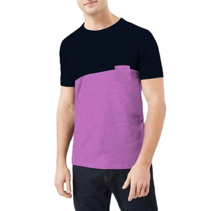 T-shirts personnalisés pour hommes style vintage à manches courtes en coton/polyester, maille douce et respirante, logo personnalisé, stock mixte en gros, articles d'occasion - Product Image 1