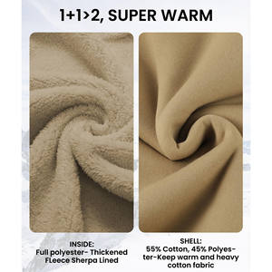 Sudaderas con Capucha de Primera Calidad 100% Algodón Felpa, Diseños Personalizados para Hombre con Bordado y Serigrafía, Sudaderas de Invierno - Product Image 3