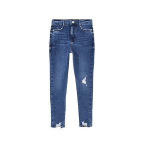 Pantalones vaqueros informales de mezclilla para mujer de calidad superior al por mayor Leggings ajustados transpirables de talla grande de alta calidad Bangladesh - Product Image 1
