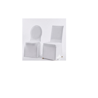 Housses de chaise en tissu de coton naturel 100 % pur de qualité supérieure, douces, durables, écologiques, lavables en machine, tissées, anti-dérapantes
