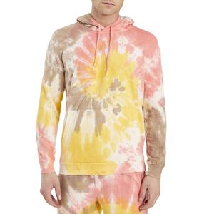 Chándal con capucha sólido hecho a medida con bolsillo Conjuntos de ropa deportiva de gran tamaño de poliéster/algodón de invierno para hombres - Product Image 2