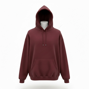 Sudadera con Capucha Unisex Básica Lisa, Sudadera de Forro Polar Grueso, Sudadera de Moda Urbana, Fabricante OEM, Suministro Personalizado al por Mayor - Product Image 6