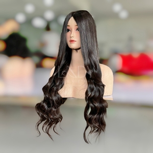 วิกผมดิบจากเวียดนามวิกผมมนุษย์100% ผมปิด3D ผมหนังกำพร้าแท้ - Product Image 3