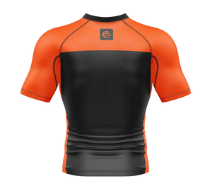 Short Sleeve Rash Guards Men UV Protection Surf Rashguard <b>Swim</b> Shirts - Product Image 4
