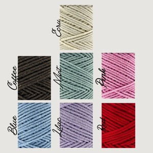 Décoration murale en macramé simple faite à la main pour les maisons modernes, offrant une esthétique propre et un accent mural charmant en provenance d'Inde - Product Image 3