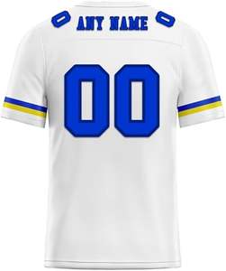 Camisetas de fútbol personalizadas con el logotipo del número del nombre del equipo, uniformes deportivos para clubes, escuelas, pedidos al por mayor OEM - Product Image 5